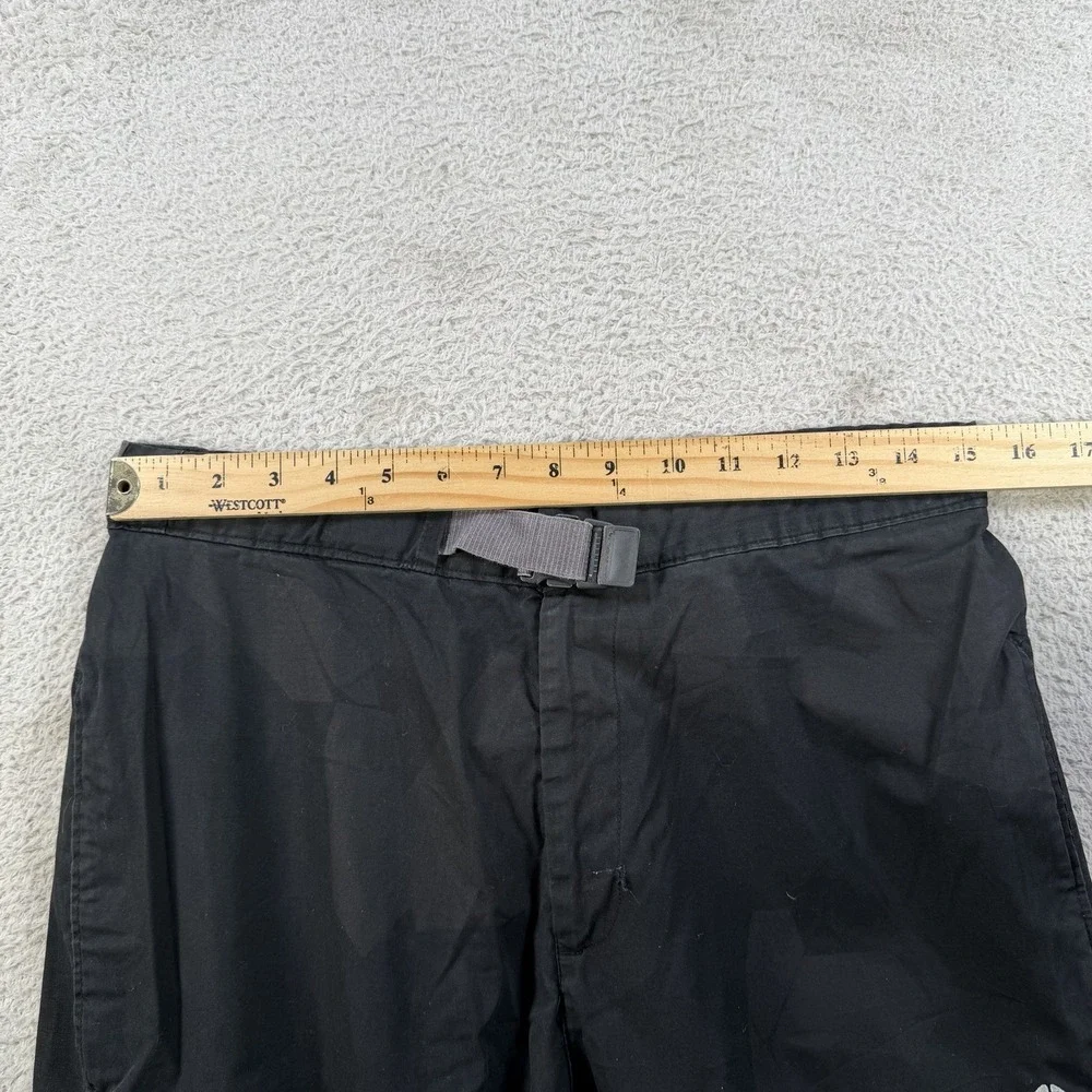 Nike ACG Pants Mens 30 Black Belted Cargo Double Knee Hiking Outdoor Zip Pocket